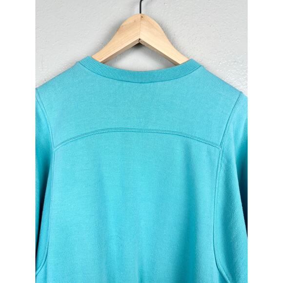 Vintage 80s Adidas Crewneck Sweatshirt Trefoil Logo Jumper Pullover Pockets - Picture 8 of 16